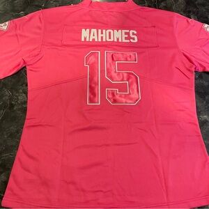 Brand New Nike Mahomes Chiefs Pink Breast Cancer Jersey